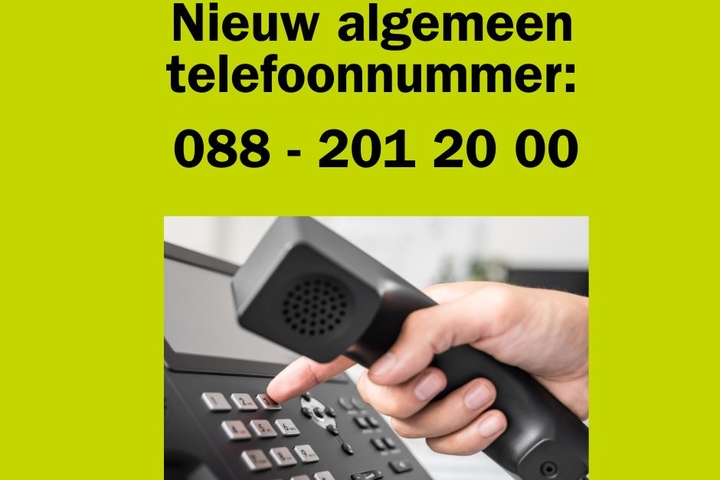 nieuw algemeen telefoonnummer